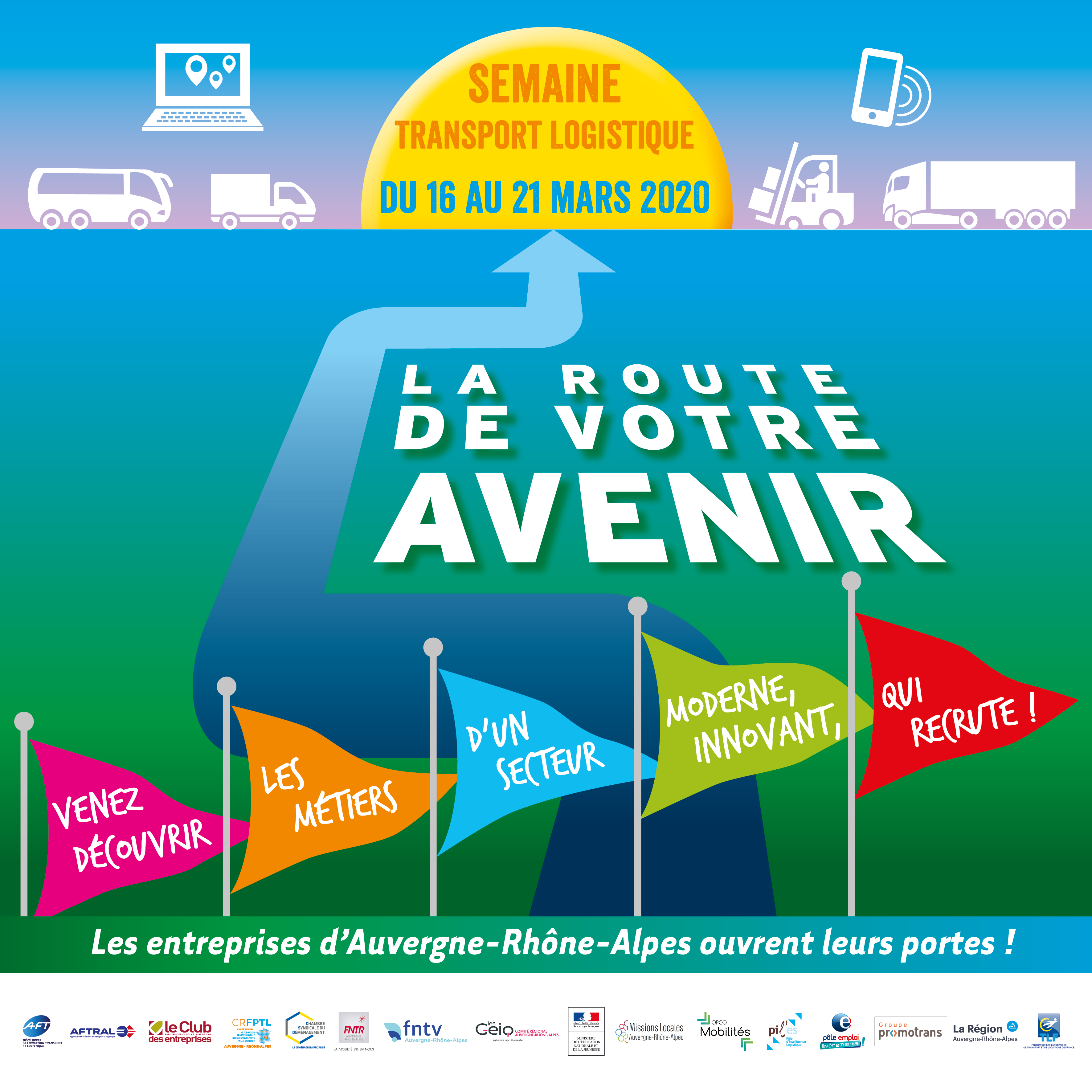 Distribution De En Route Pour L'avenir 2022 Du 16 au 21 mars 2020, c'est la "Route de votre avenir" en Auvergne